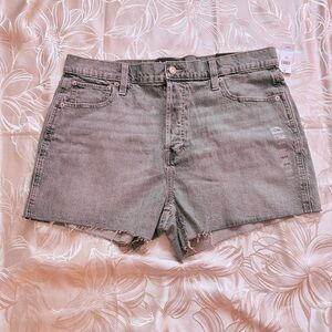 GAP High-Rise Cheekyshort Medium Blue Wash Denim Shorts - Size 34 Waist